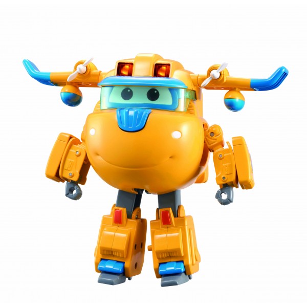 Фигурка-трансформер Super Wings Супер крылья Donnie, Донни, свет, звук EU740432