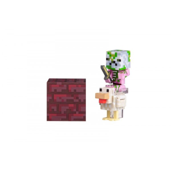 Игровая фигурка Minecraft Zombie Pigman Jockey серия 4 19978M