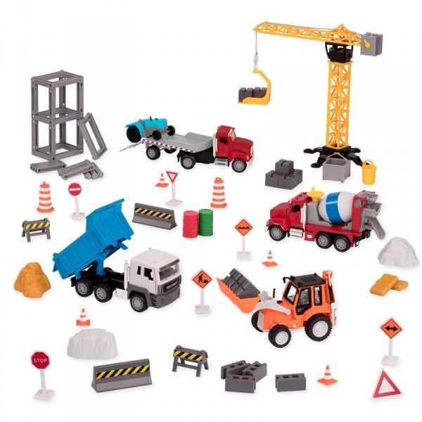 Игровой набор DRIVEN Строительный кран 66 эл. WH1105Z