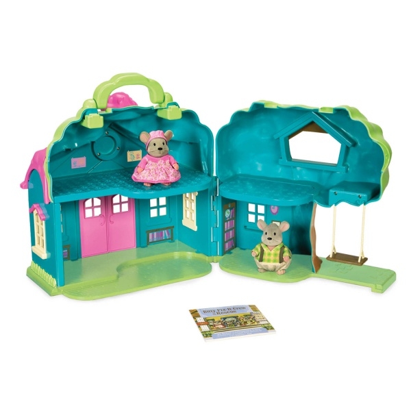 Игровой набор Lil Woodzeez Школа и Семья Мышей 6101M