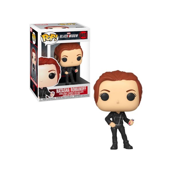 Коллекционная фигурка Funko POP! Bobble: Marvel: Black Widow: Black Widow (Street) 46679