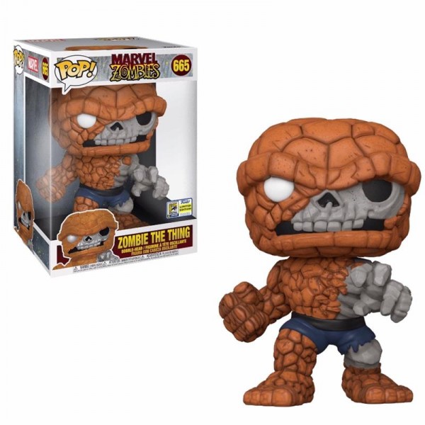 Коллекционная фигурка Funko POP! Bobble Marvel Zombies The Thing 10"