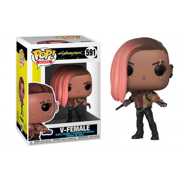 Коллекционная фигурка Funko Pop! Cyberpunk 2077: V-Female FUN2549685