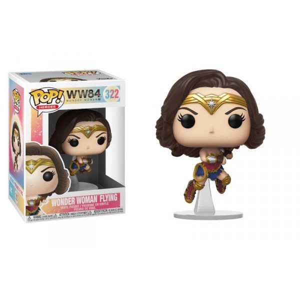 Коллекционная фигурка Funko Pop! DC: Wonder Woman 84: Wonder Woman Flying FUN2549500