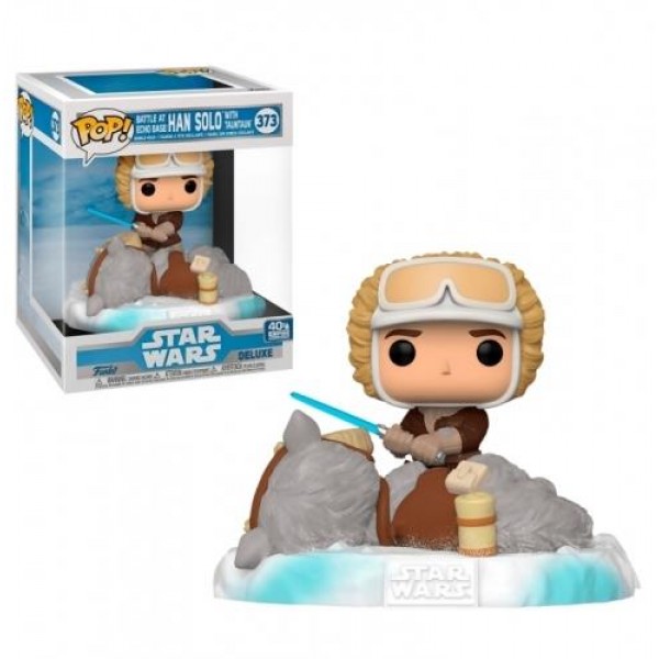 Коллекционная фигурка Funko POP! Deluxe Bobble Star Wars Han & Taun Taun 49756