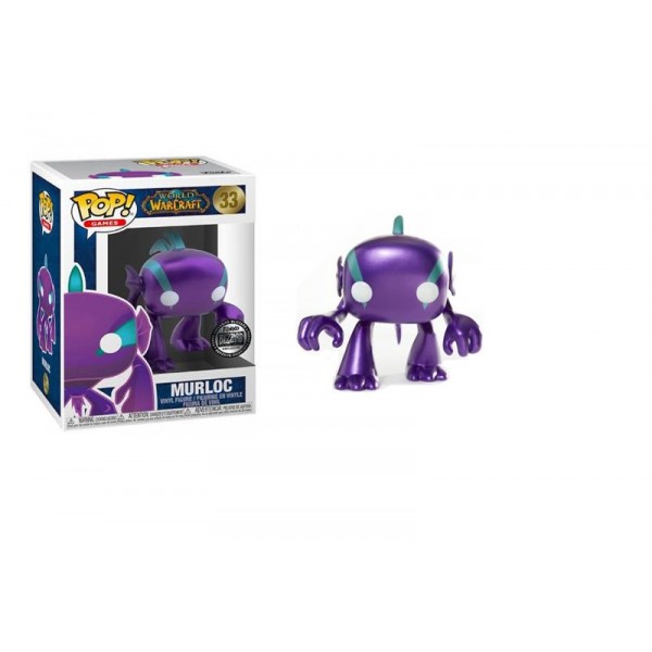 Коллекционная фигурка Funko POP! Vinyl: Games: Blizzard 30th: Spectral Murloc (PU) (MT) (Exc) 52850