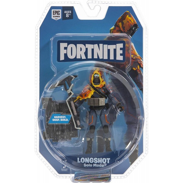 Коллекционная фигурка Jazwares Fortnite Solo Mode Core Figure Longshot S3, 10 см.