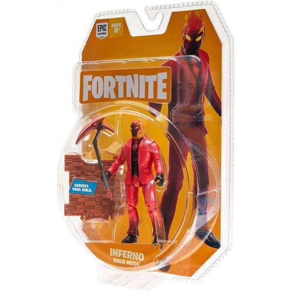 Коллекционная фигурка Jazwares Fortnite Solo Mode Inferno S4, 10 см.FNT0259