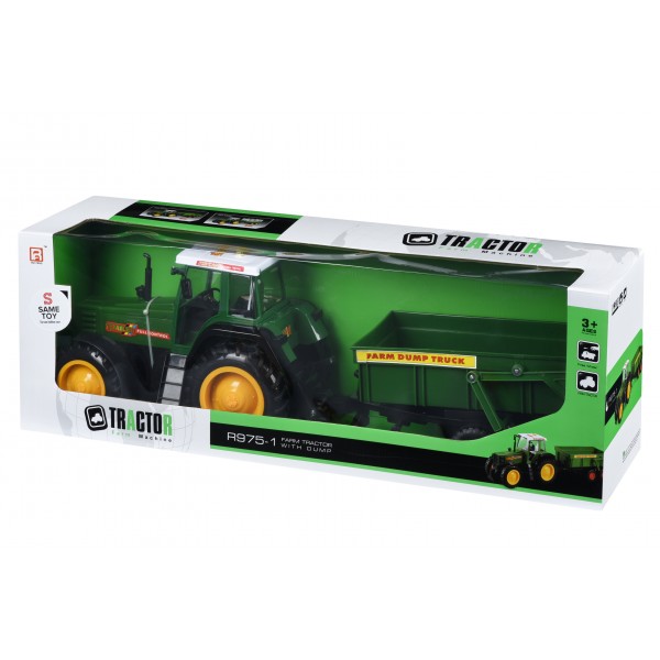 Машинка Same Toy Tractor Трактор с прицепом R975-1Ut
