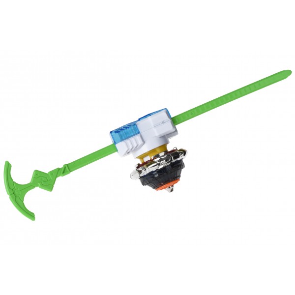 Волчок Auldey Infinity Nado Сплит Kaleido Fox и Basaltic Sword с устройством запуска YW624606