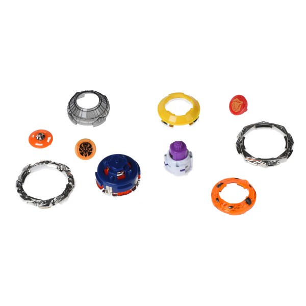 Волчок Auldey Infinity Nado Сплит Kaleido Fox и Basaltic Sword с устройством запуска YW624606