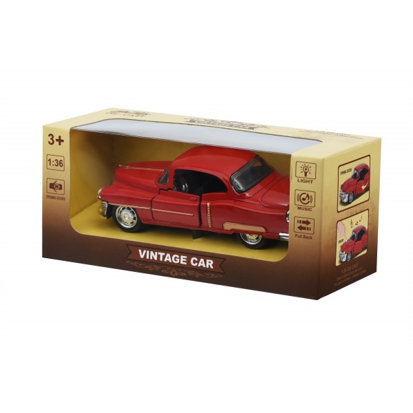 Автомобиль Same Toy Vintage Car красный 601-4Ut-3