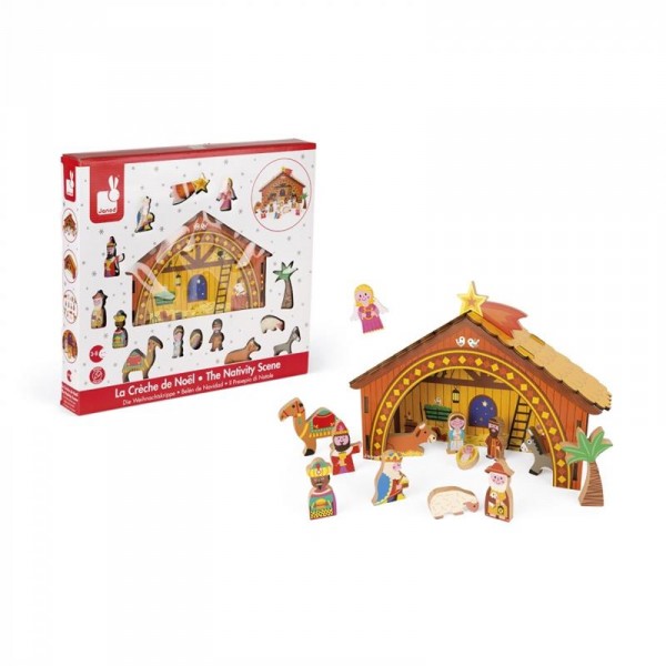 Игровой набор Janod Рождественская сцена J04538