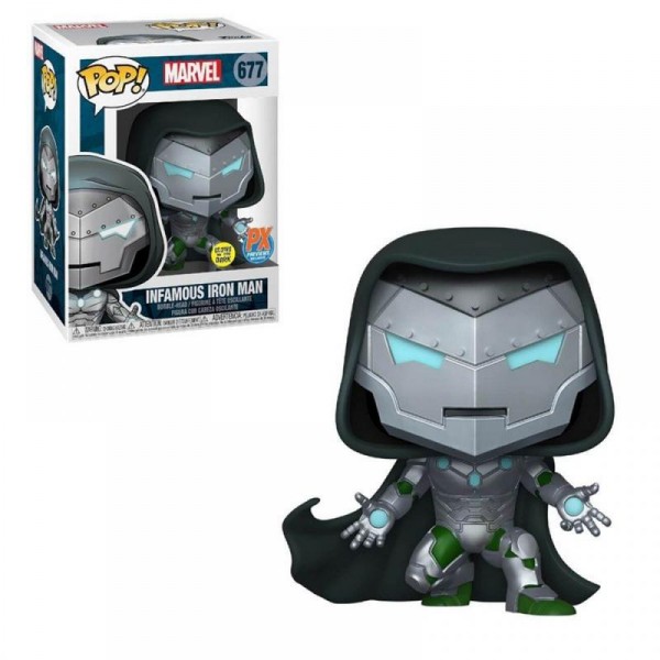 Коллекционная фигурка Funko POP! Bobble: Marvel: Comics: Infamous Iron Man 36444