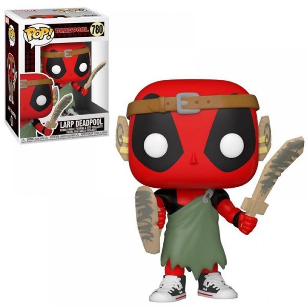 Коллекционная фигурка Funko POP! Bobble Marvel Deadpool 30th LARP Deadpool 54690