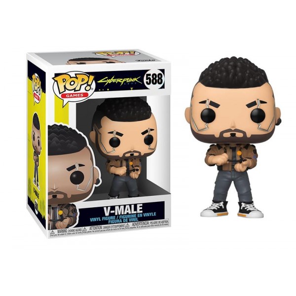Коллекционная фигурка Funko Pop! Cyberpunk 2077: V-Male 1 FUN2549686
