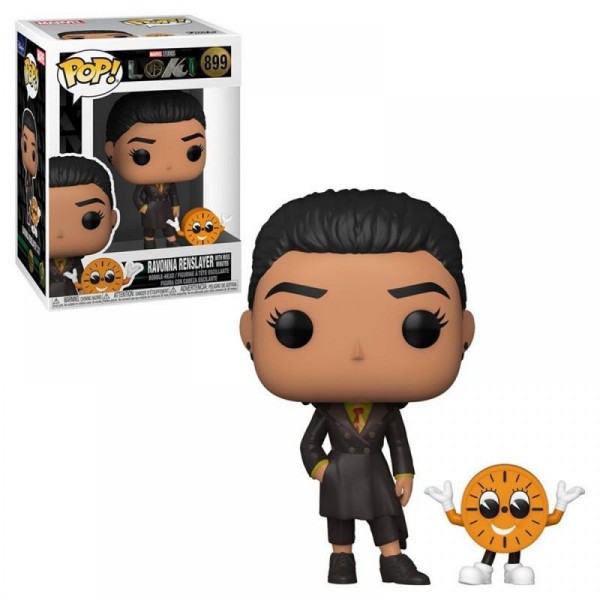 Коллекционная Фигурка Funko POP! Marvel Loki Ravonna Renslayer Miss Minutes Равонна Лексус Рейнслейер 55745