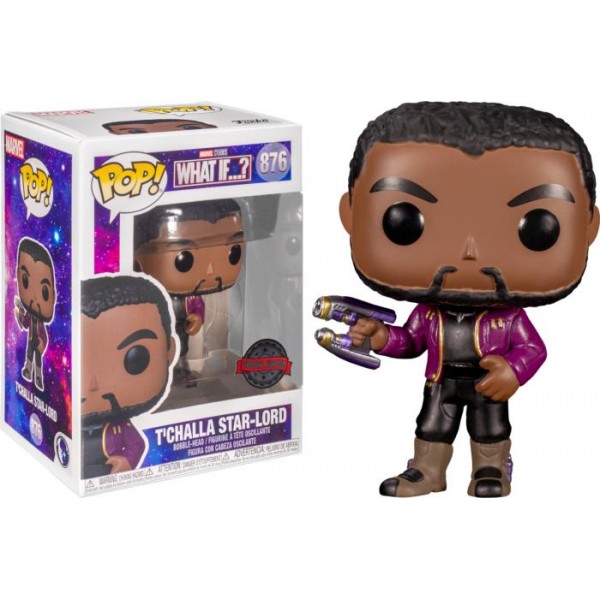 Коллекционная фигурка Funko POP! Marvel Lord Unmasked Чёрная пантера 56118