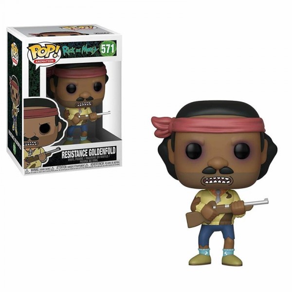 Коллекционная фигурка Funko POP! Мистер Голденфольд Morty S6 Resistance Goldenfold 40256
