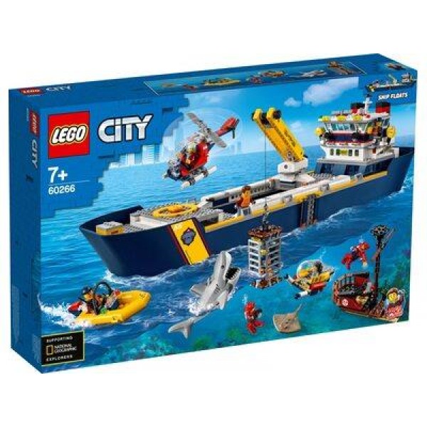 Конструктор LEGO City Океан: Исследовательское судно 60266