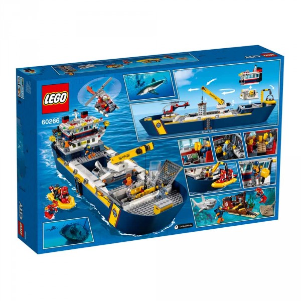Конструктор LEGO City Океан: Исследовательское судно 60266