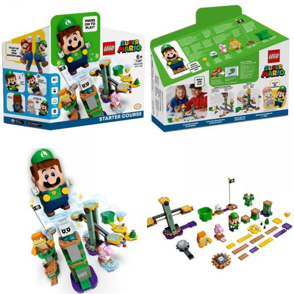 Конструктор LEGO Super Mario Приключения вместе с Луиджи. Стартовый набор 71387