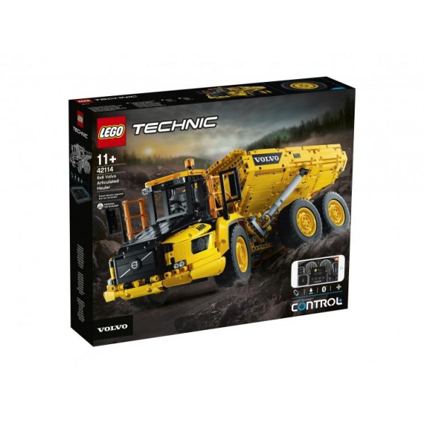 Конструктор LEGO Technik Самосвал Volvo 6х6 42114