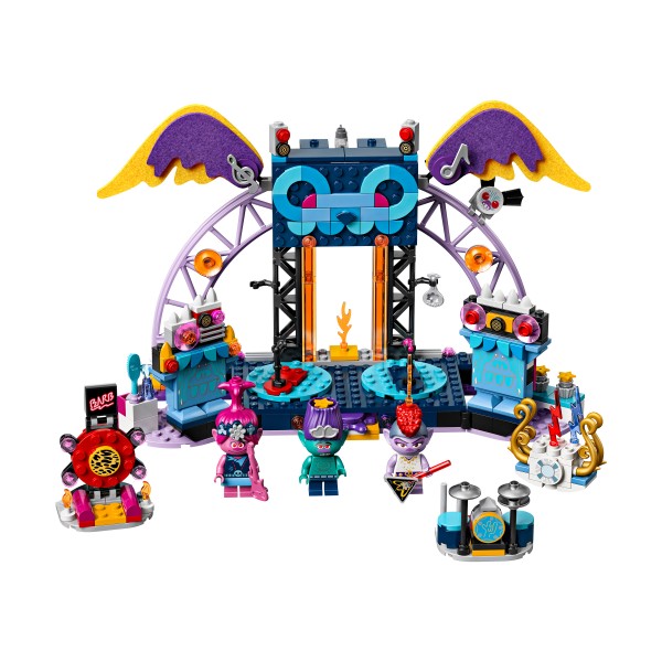 Конструктор LEGO Trolls Концерт в городе Рок-на-Вулкане 41254