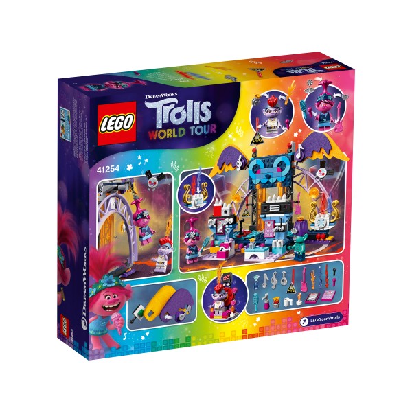 Конструктор LEGO Trolls Концерт в городе Рок-на-Вулкане 41254