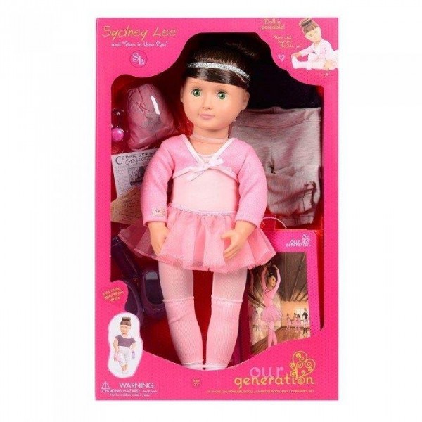 Кукла Our Generation Deluxe Сидней Ли 46 см BD31099ATZ