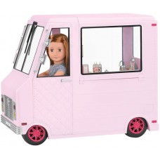 Транспорт для кукол Our Generation Фургон с мороженым розо