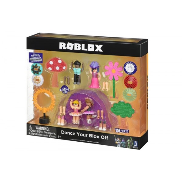 Игровая коллекционная фигурка Jazwares Roblox Feature Environmental Set Dance Your Blox Off W3 ROG0127