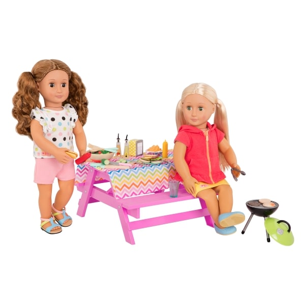 Игровой набор - Стол для пикника с аксессуарами Our Generation BD37973