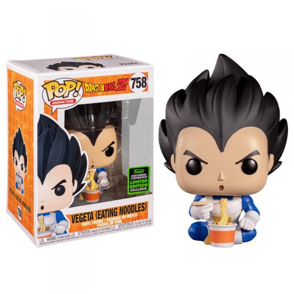 Коллекционная фигурка Funko POP! Vinyl: ECCC: DBZ: Vegeta (Eating Noodles) 45926