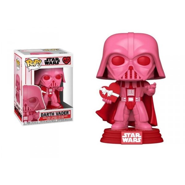 Коллекционная фигурка FunkoPOP! Bobble: Star Wars: Valentines: Vader w/Heart 52872