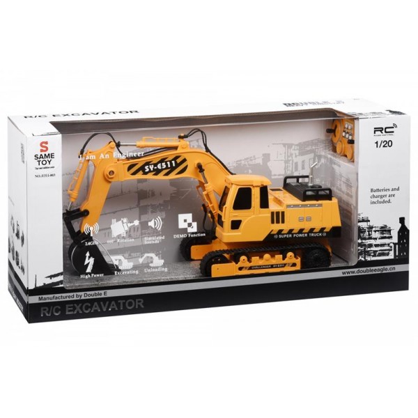 Машинка на радиоуправлении Same Toy Экскаватор E511-003