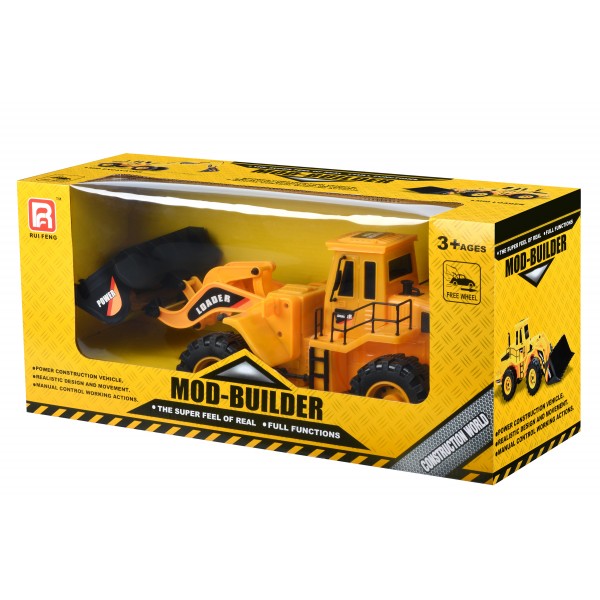Машинка Same Toy Mod-Builder Трактор-погрузчик R6015Ut