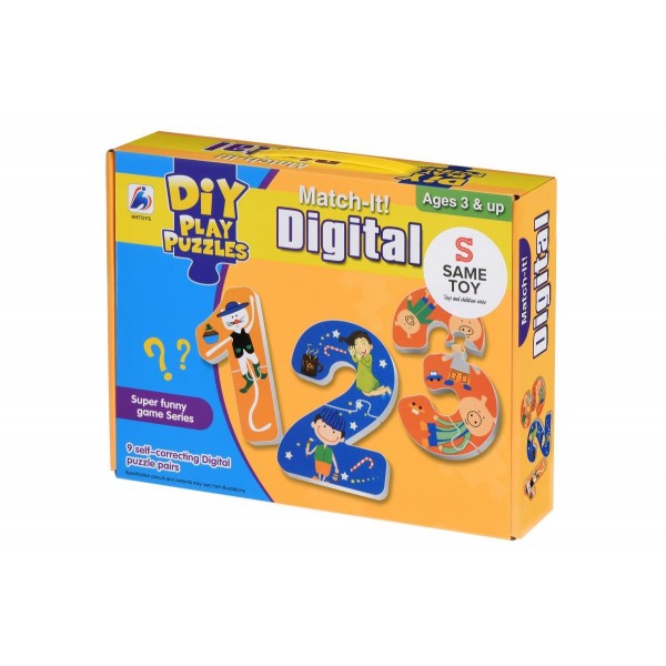 Пазл Same Toy Mad Xiang Счастливые цифры 2069Ut