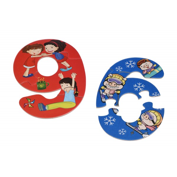 Пазл Same Toy Mad Xiang Счастливые цифры 2069Ut
