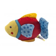 Погремушка goki Рыбка с голубым хвостом 65099G-3