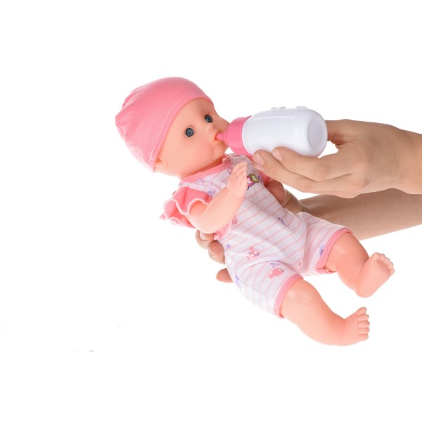 Пупс Same Toy в белом с аксессуарами и звуком 35 см 8018M2Ut