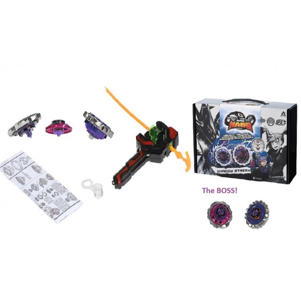 Волчок Auldey Infinity Nado Крэк Boss Shadow Streak Босc Пекельний Привид YW624705