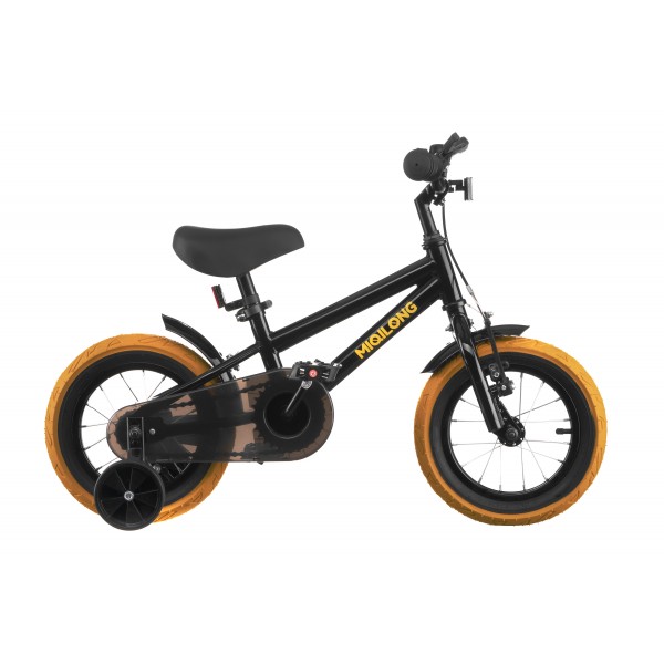 Детский велосипед Miqilong ST Черный 12` ATW-ST12-BLACK