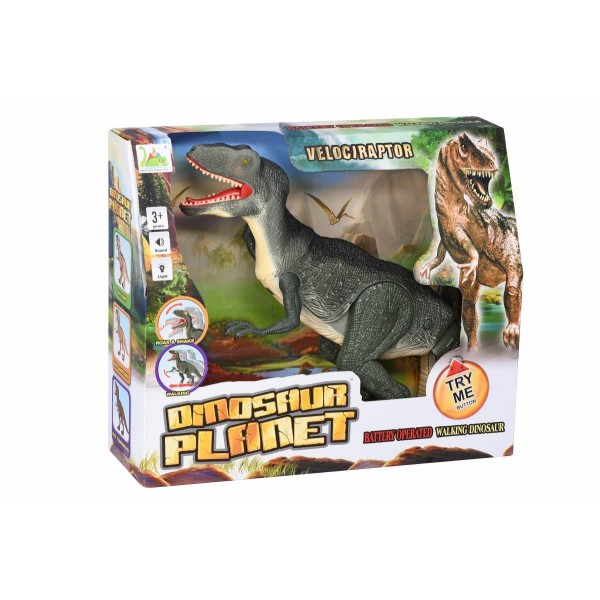 Динозавр Same Toy Dinosaur Planet зеленый со светом и звуком RS6128Ut