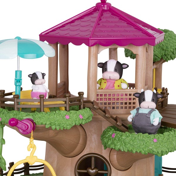 Игровой набор Lil Woodzeez Дом на дереве с лифтом 6444Z