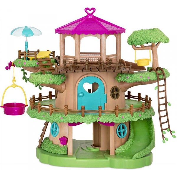 Игровой набор Lil Woodzeez Дом на дереве с лифтом 6444Z