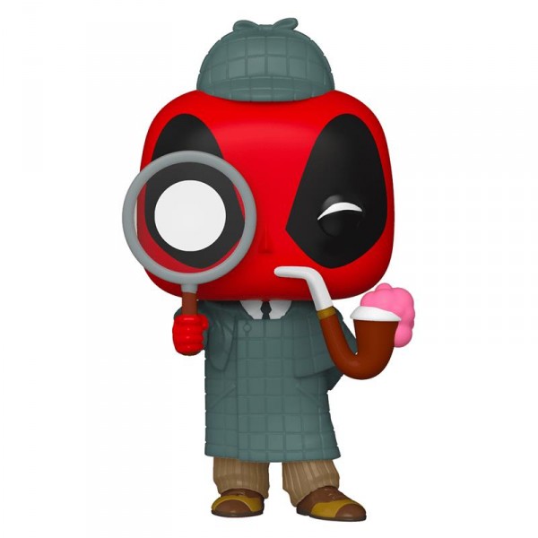 Коллекционная фигурка Funko POP! Bobble Marvel Deadpool 30th Sherlock Deadpool (Exc) 54691