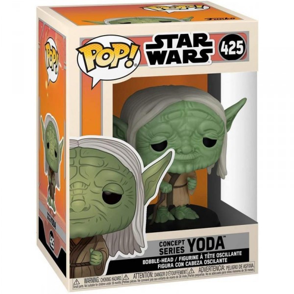 Коллекционная фигурка Funko POP! Bobble Star Wars Concept series Yoda 50112