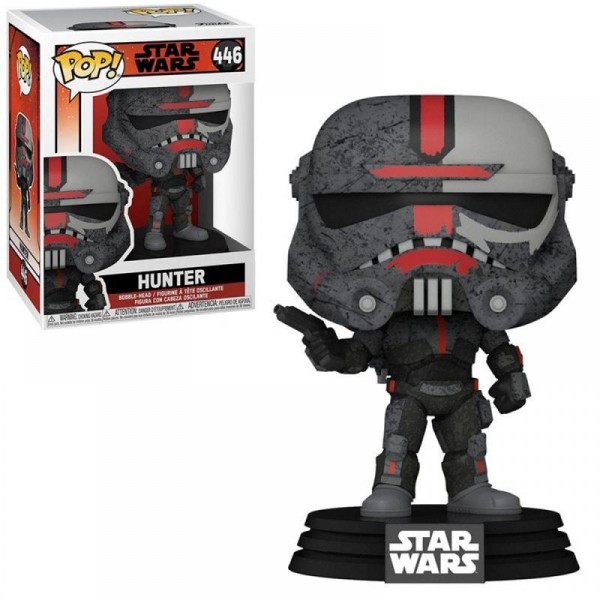 Коллекционная Фигурка Funko POP !Осыпь Star Wars Bad Batch Hunter 55500 (56280)