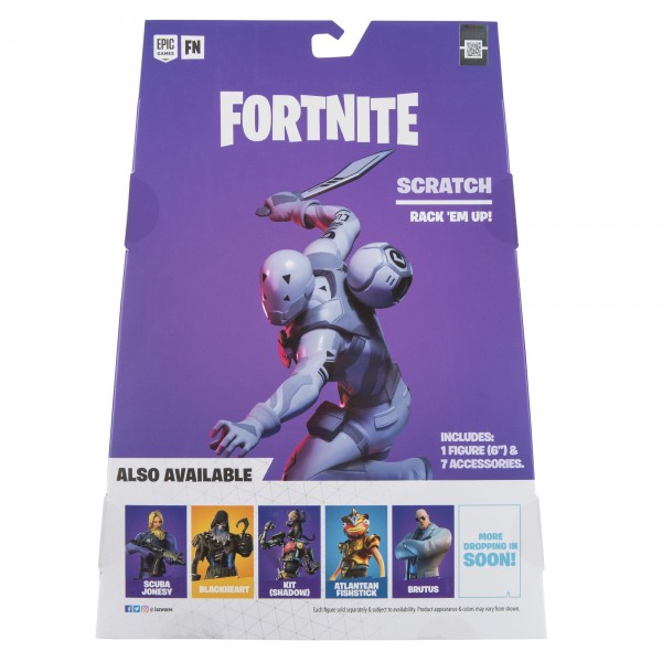 Коллекционная фигурка Jazwares Fortnite Legendary Series Scratch S9